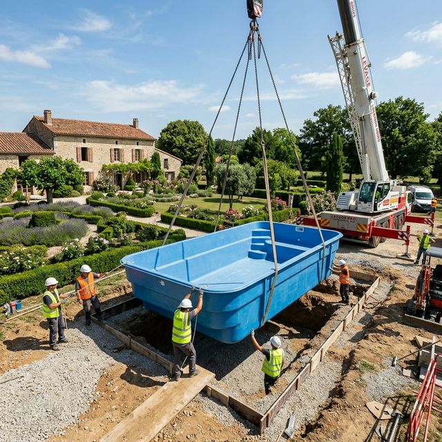 Les 7 Étapes d'Installation d'une Piscine Coque : Guide Complet