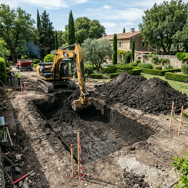 Terrassement Piscine Coque : Prix, Méthodes et Pièges à Éviter